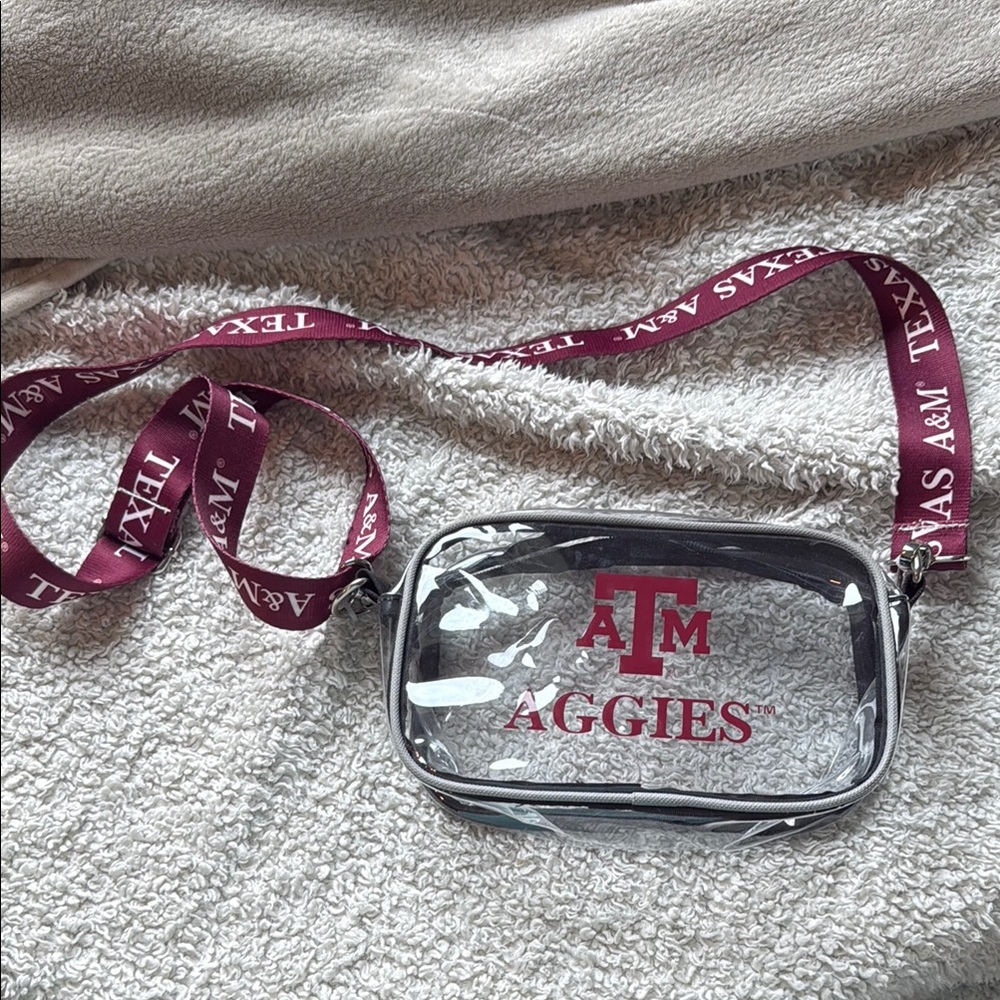 Texas A&M Clear Crossbody Bag